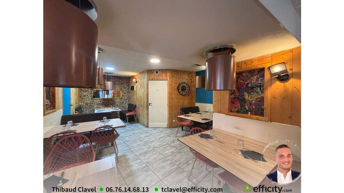 Vente restaurant terrasses cave à Angoulême centre