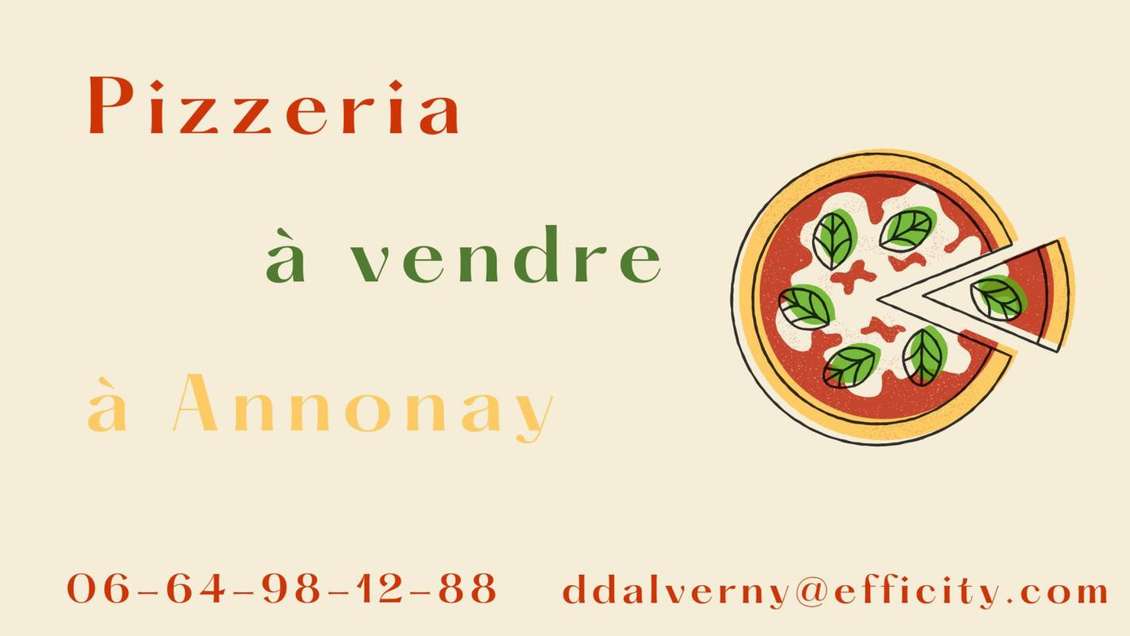 Vente pizzeria crêperie en centre ville d' Annonay