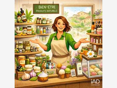 Vente concept store à Aujac