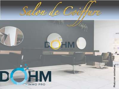 Vente salon de coiffure moderne à Firminy centre
