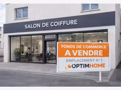 AV salon de coiffure de 72m² empl strat à Lorient