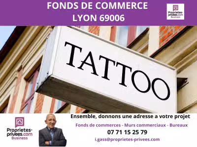 Vente FDC esthétique tatouage à Lyon 69006
