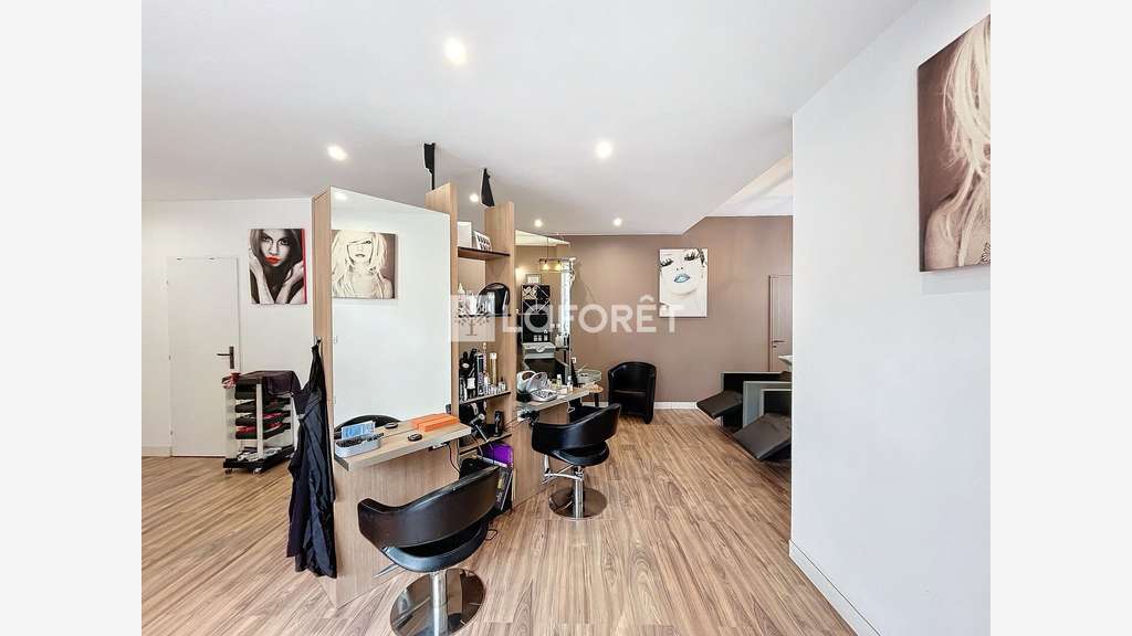 Vente salon de coiffure équipé rénové Montpellier