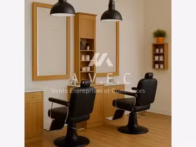 Vends salon de coiffure murs et fonds Camargue