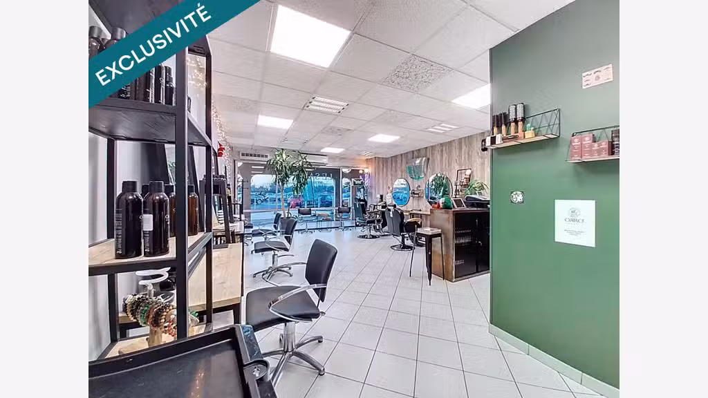 Vente salon de coiffure en centre cial Pierrelatte