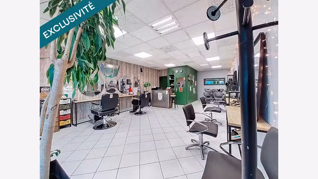 Vente salon de coiffure en centre cial Pierrelatte