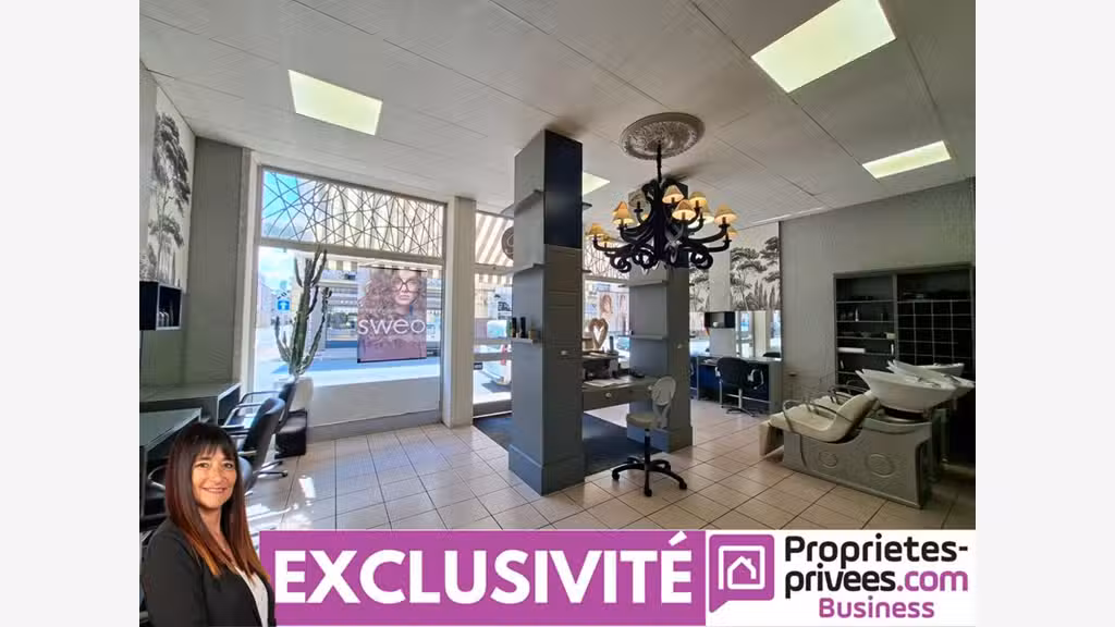 AV salon de coiffure emplacement N°1 le Coteau