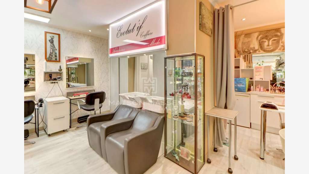 Vente salon de coiffure mixte à Vence centre