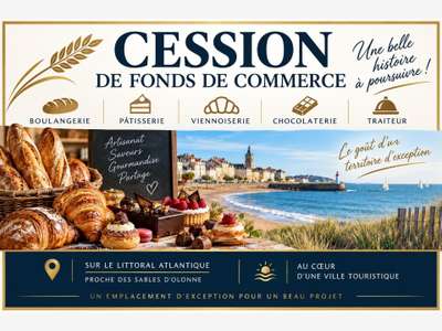 À saisir belle affaire boulangerie-pâtisserie - 85