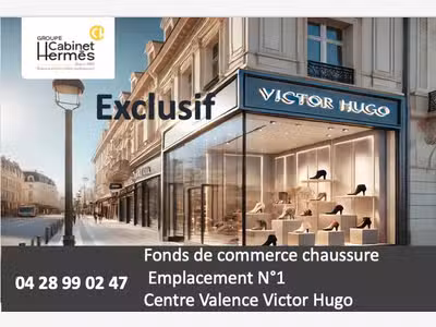 Vente FDC chaussures à Valence avenue Victor Hugo