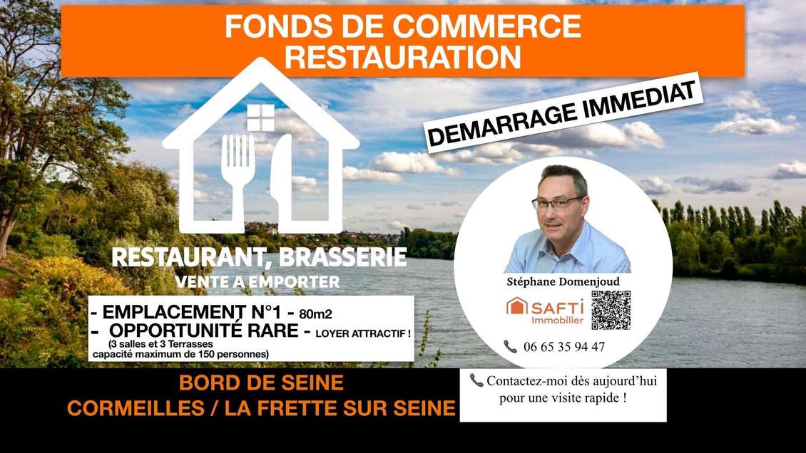 Vente restaurant empl N°1 à Cormeilles-en-Parisis