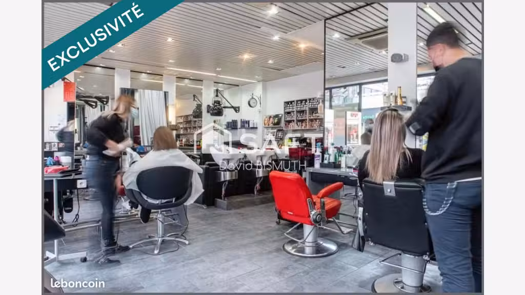 A vendre salon de coiffure à Courbevoie centre