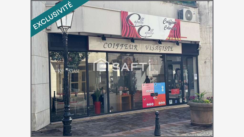 A vendre salon de coiffure à Courbevoie centre