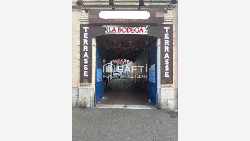 Vente restaurant à fort potentiel à Dax centre