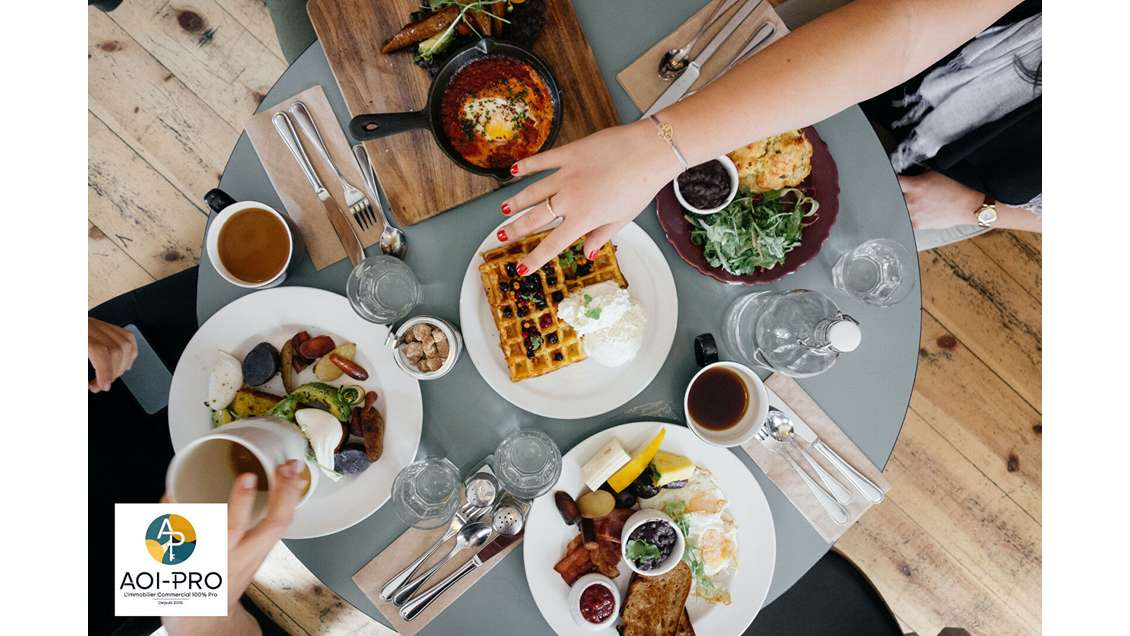 Vente FDC restauration avec extraction Caudéran 