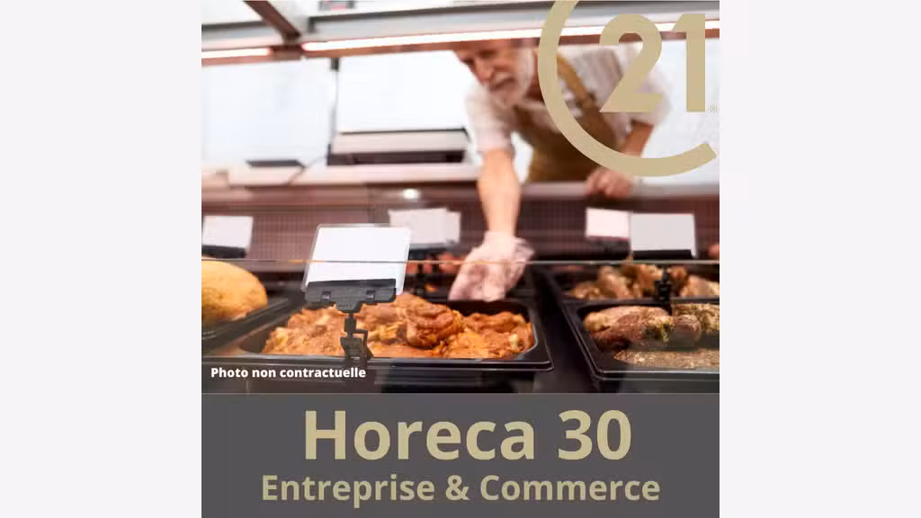 Vente FDC traiteur saisonnier centre commercial 30