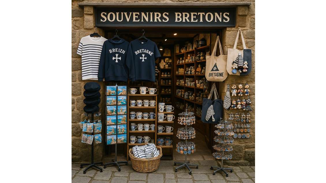 A vendre FDC souvenirs cadeaux au centre de Dinan