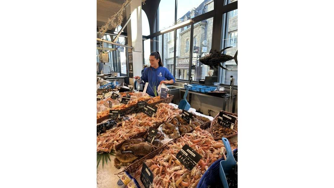 Poissonnerie à vendre Halles d'Auray et Belz