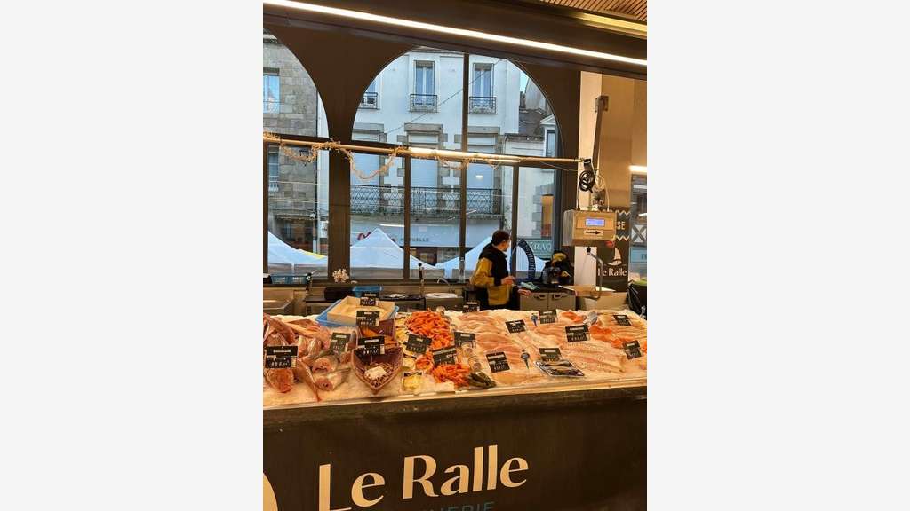 Poissonnerie à vendre Halles d'Auray et Belz