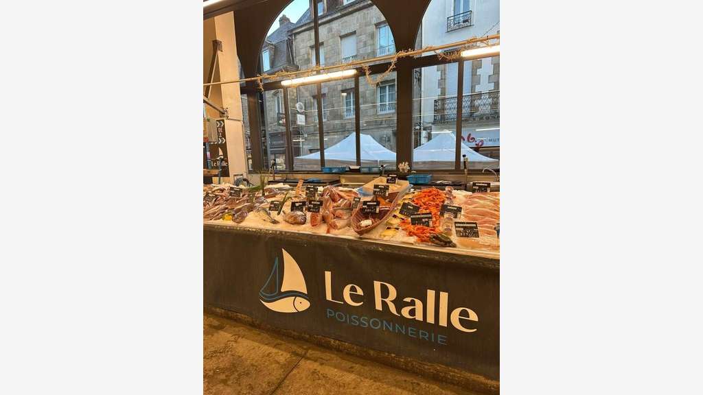 Poissonnerie à vendre Halles d'Auray et Belz