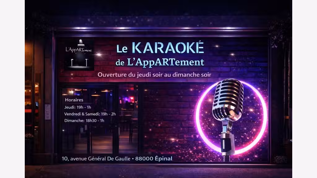 À vendre bar restaurant karaoké Epinal Gare