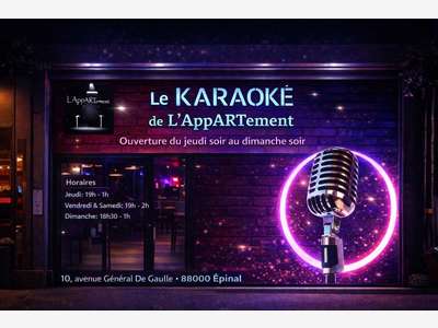 À vendre bar restaurant karaoké Epinal Gare