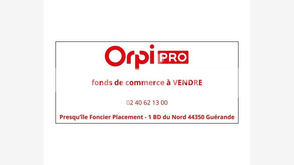 A vendre FDC activités de loisirs à Pornichet