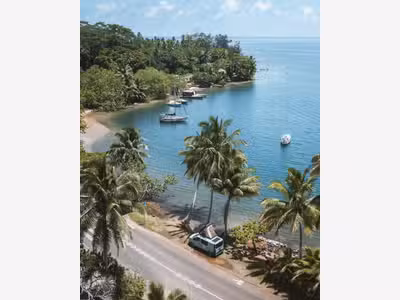 Location de vans aménagés en Polynésie Française