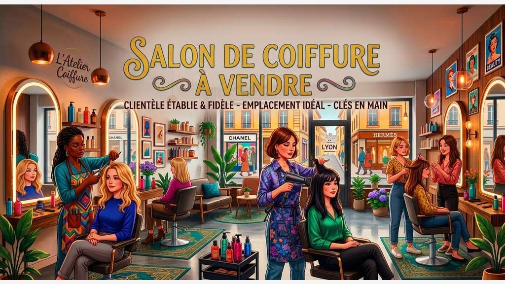Fonds commerce Salon de coiffure