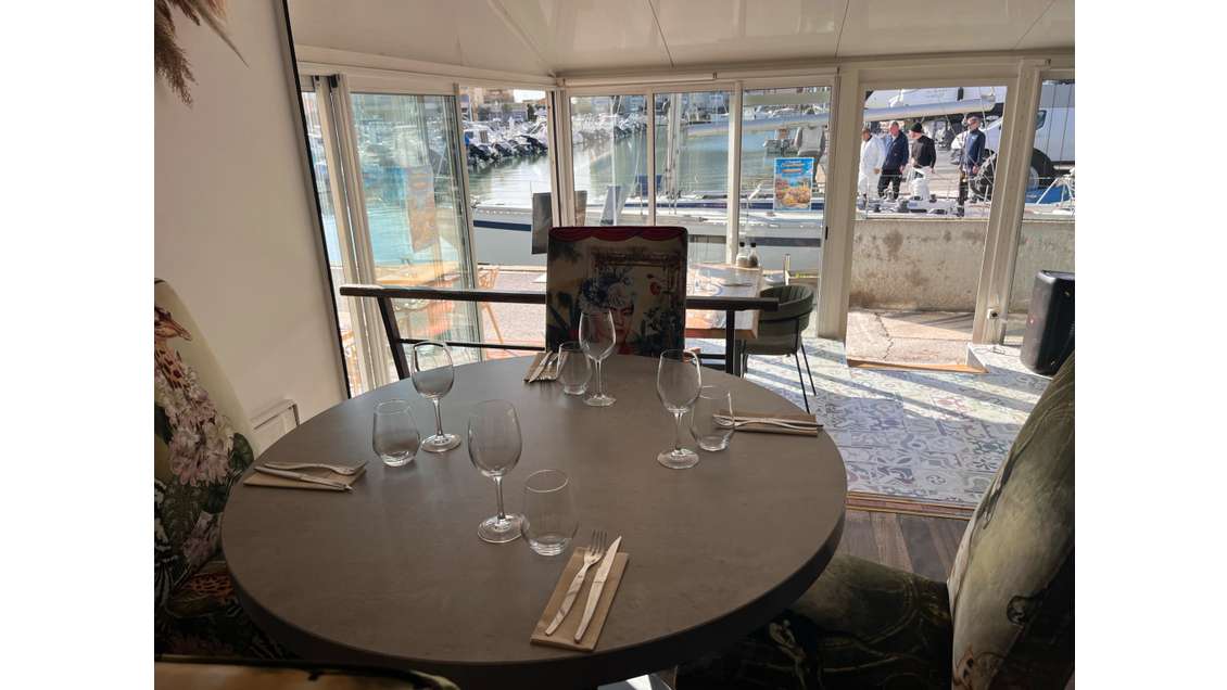 Restaurant port de Frontignan – 130 couverts –