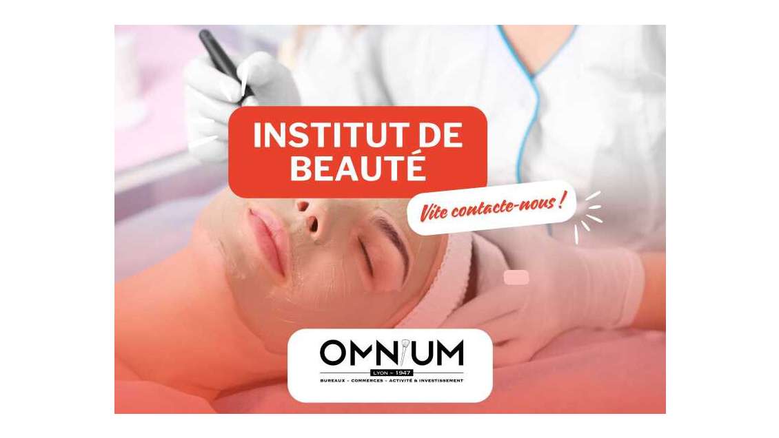 Vente FDC esthétique axe passant à Lyon 69006