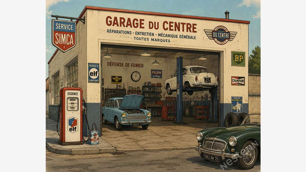 A vendre garage automobile concessionnaire 71