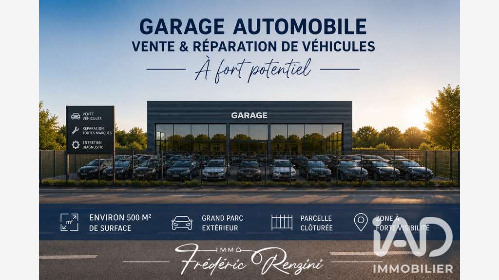 Cède garage automobile vente véhicules Carcassonne