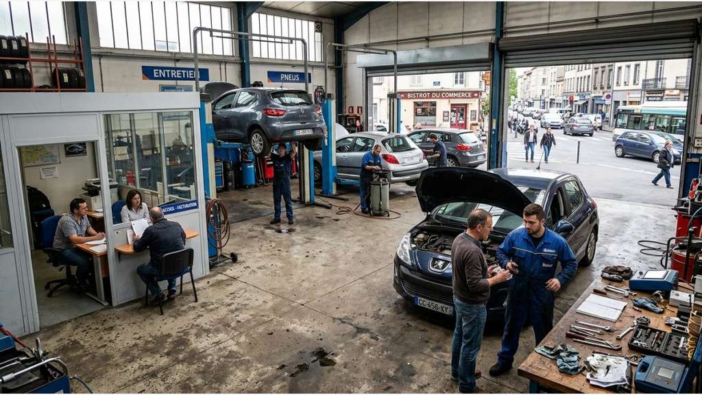 A vendre garage automobile sur Clermont-Ferrand