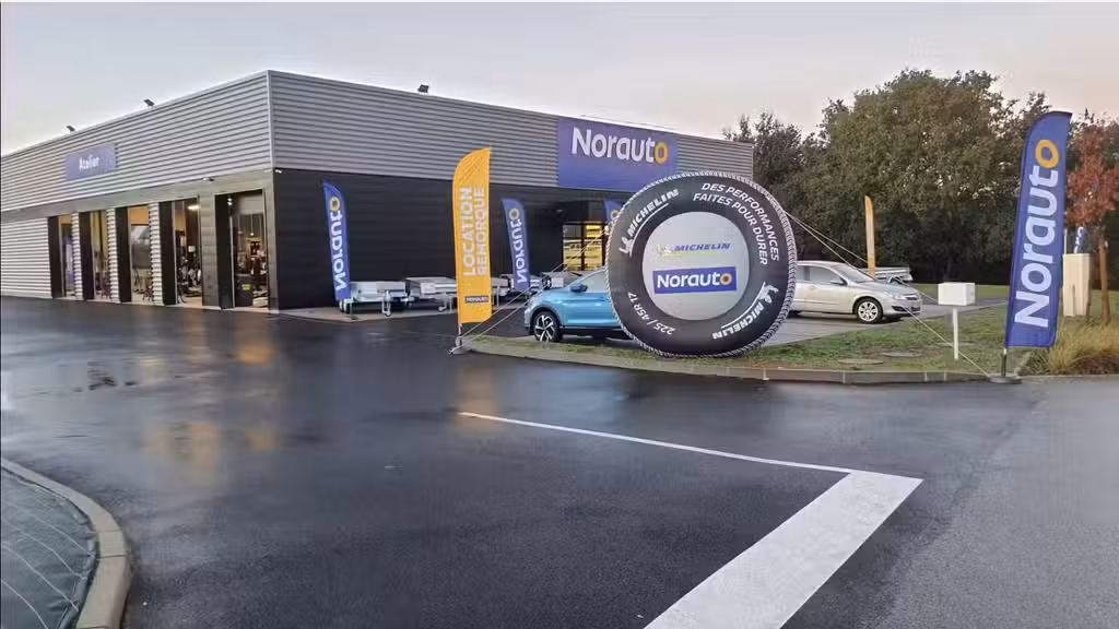 Création centre Norauto secteur nord-ouest Nîmes