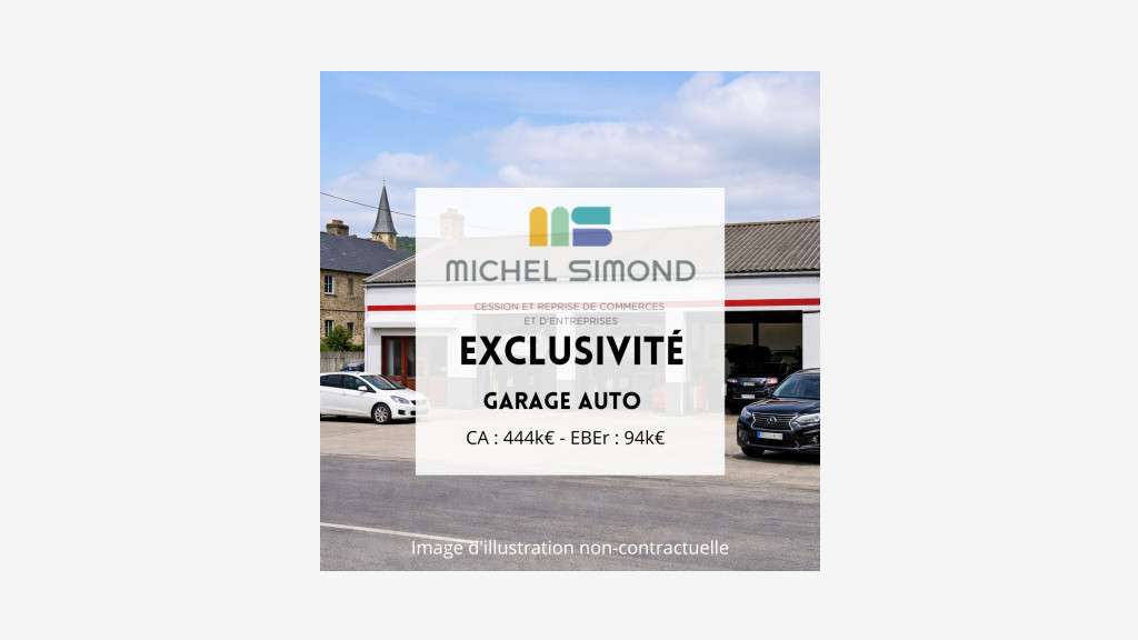 Vente garage automobile multi-services Finistère