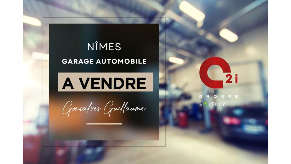 Vente garage proche centre ville de Nîmes