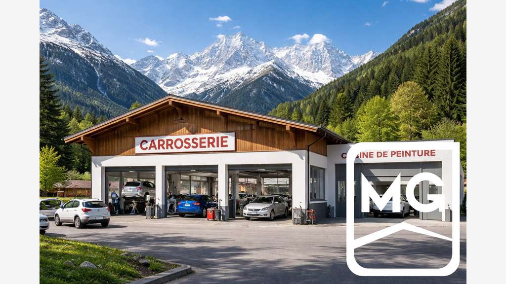 Vente carrosserie peinture et locaux en Tarentaise