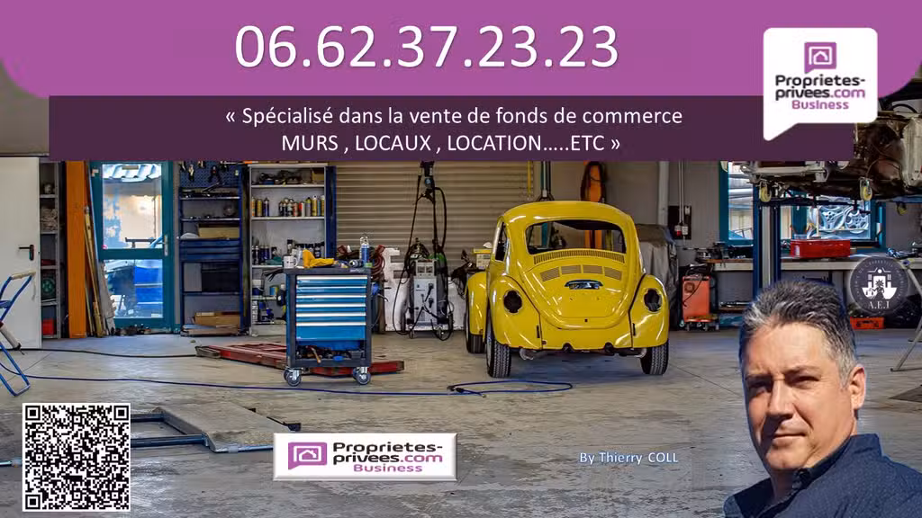Vente garage automobile mécanique à Villeurbanne