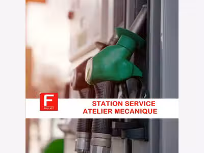 A vendre station service mecanique axe routier 14