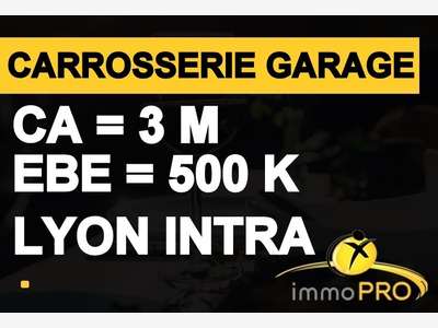 Vente garage carrossier de 2000m² à Lyon