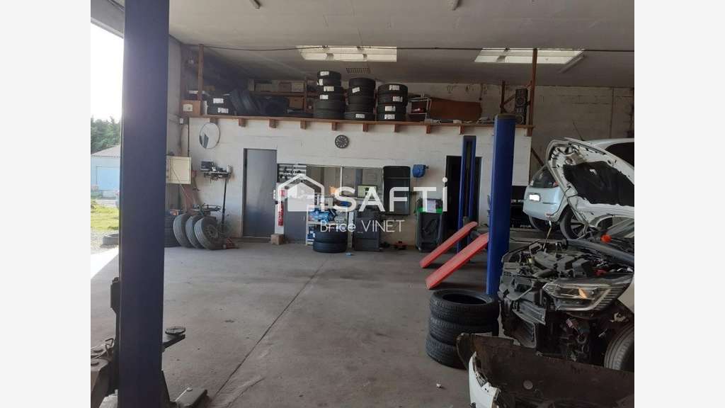 AV FDC garage 410m² secteur prisé près de Saintes