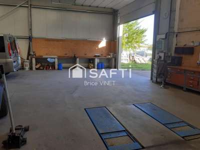 AV FDC garage 410m² secteur prisé près de Saintes