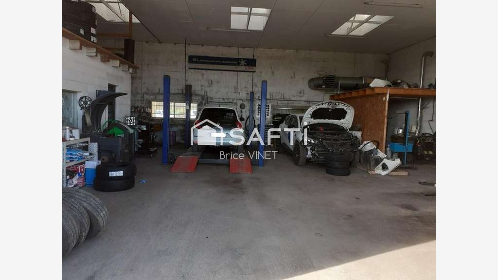 AV FDC garage 410m² secteur prisé près de Saintes