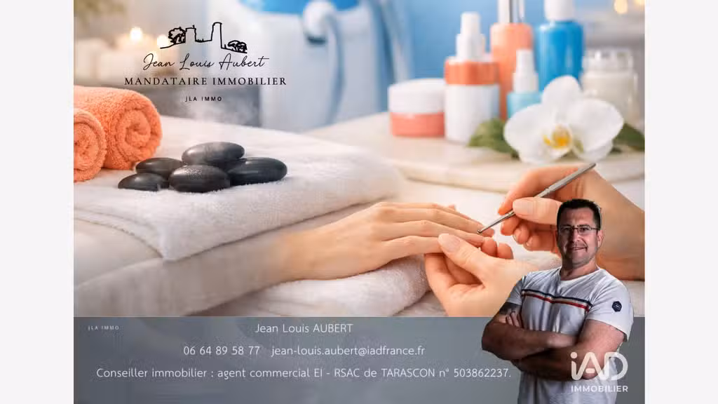 Vente institut de beauté clé en main à Graveson