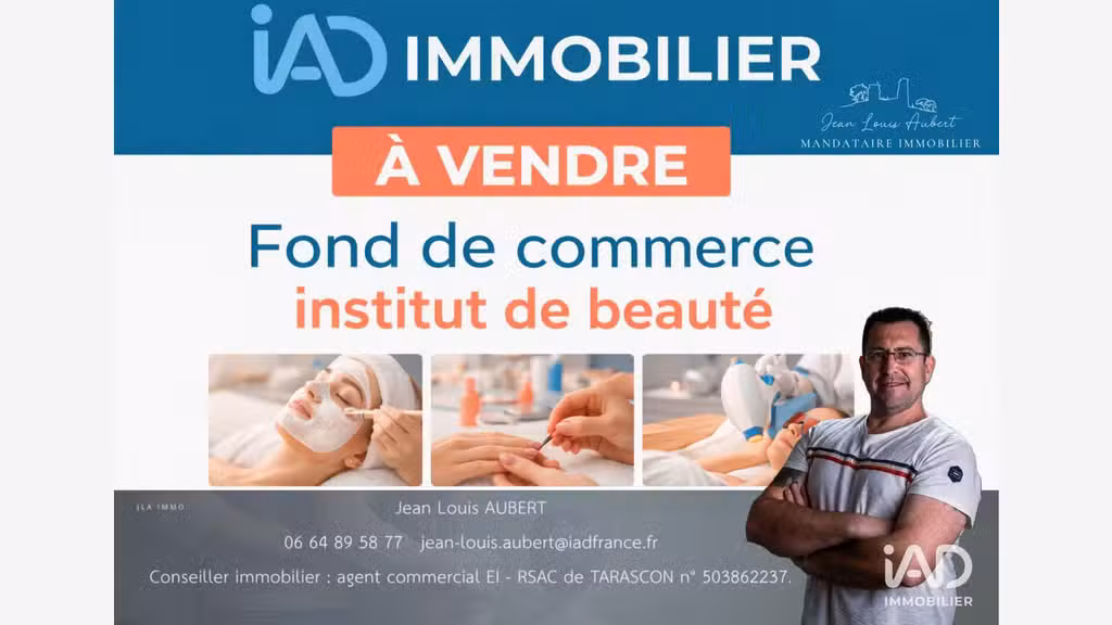 Vente institut de beauté clé en main à Graveson