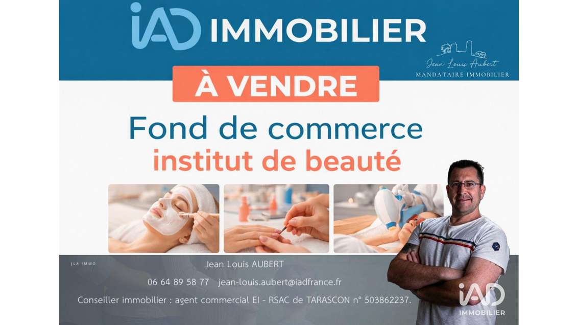 Vente institut de beauté clé en main à Graveson