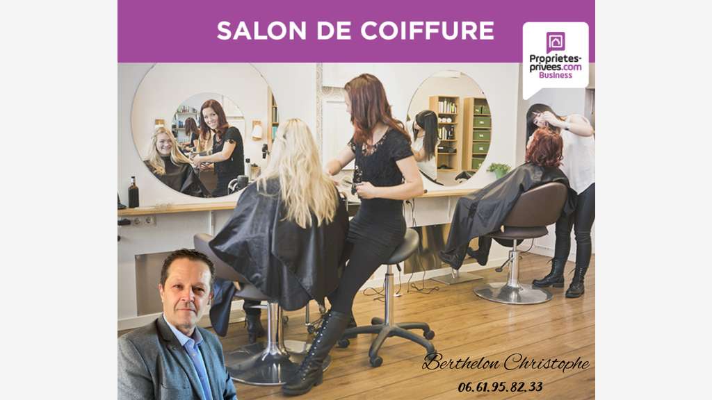 Cession salon de coiffure Avallon emplacement N°1