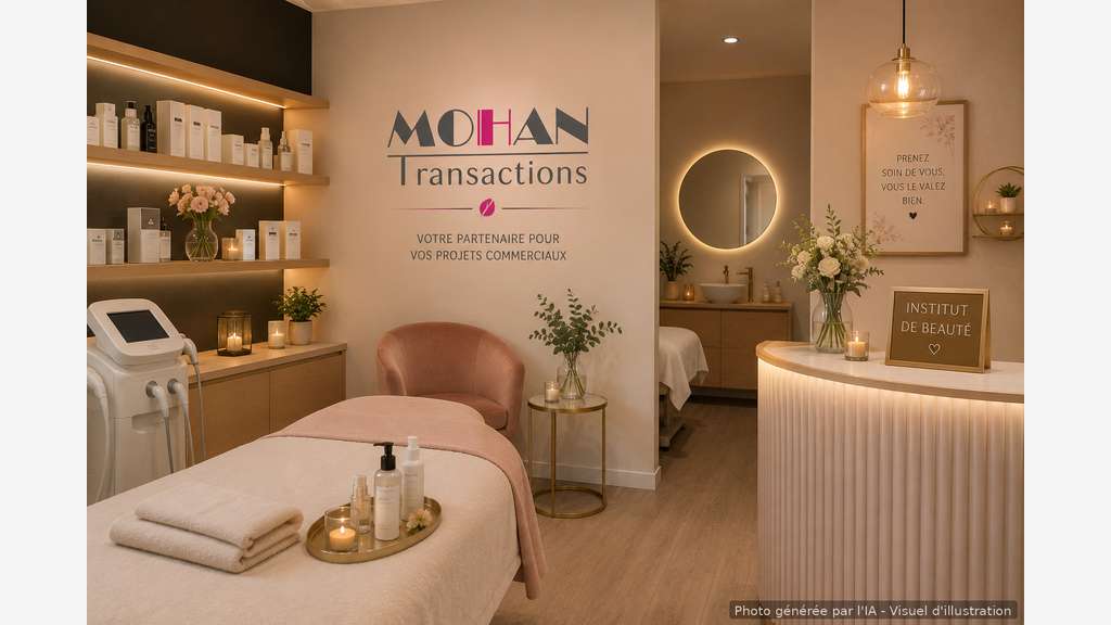 Vente institut de beauté excellente rentabilité