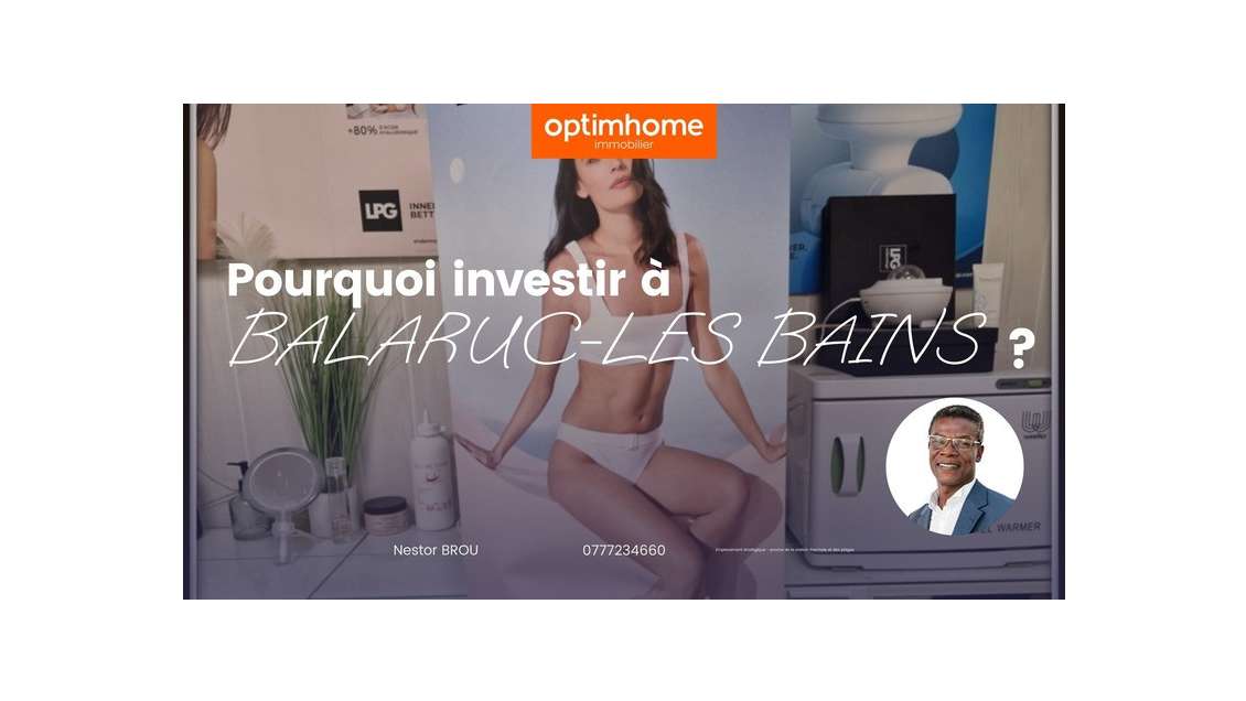 Vente FDC institut de beauté à Balaruc-les-Bains